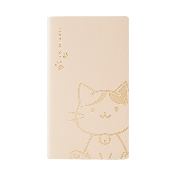 4825 A6 Portable Mini Hand Ledger Cartoon Notebook(Kitten)