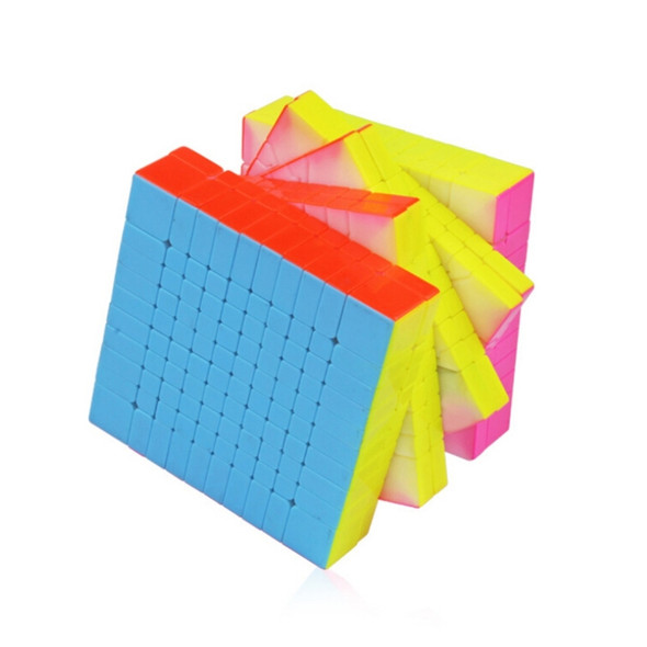 Zhisheng 10 x 10 x 10 Speed Brain Puzzle Magic Cube, Random Color Delivery
