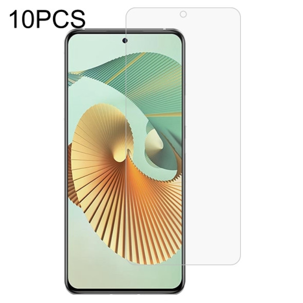 10 PCS 0.26mm 9H 2.5D Tempered Glass Film For ZTE Axon 30 Pro 5G