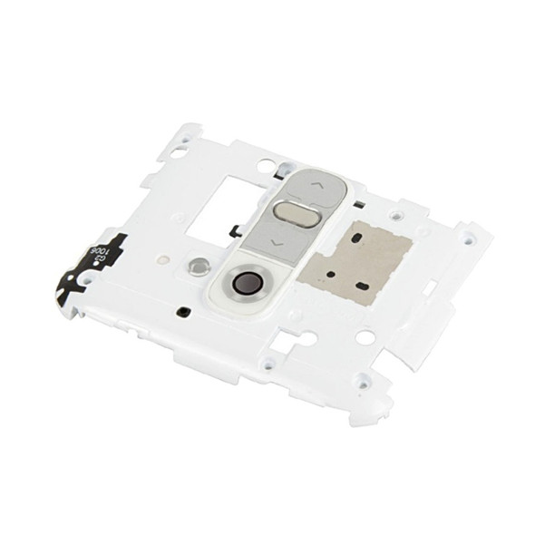 Back Plate Housing Camera Lens Panel for LG G2 / D802 / D800(White)