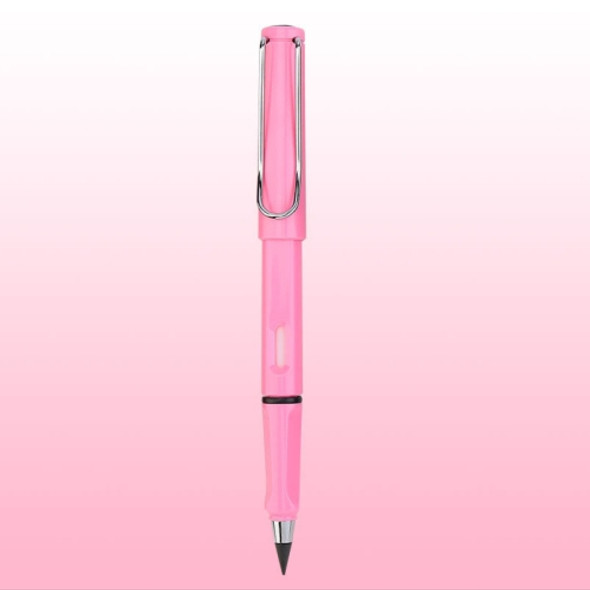 5 PCS No Ink No Need To Sharpen Drawing Sketch Pen Not Easy To Break Erasable HB Writing Pencil(Pink)