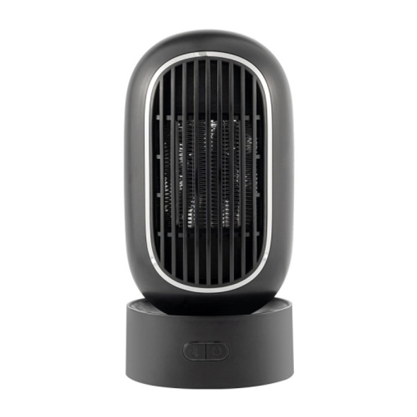XXD-NF01 Household Shaking Head Ceramic Heater, CN Plug(Black)