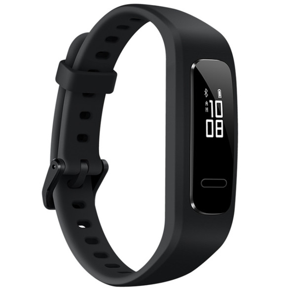 Original Huawei Band 3e Smart Bracelet, PMOLED Screen, Dual Wear Modes, 5ATM Waterproof, Support Running Posture Monitoring / Sleep Monitor / Sedentary Reminder / Message Reminder (Obsidian Black)