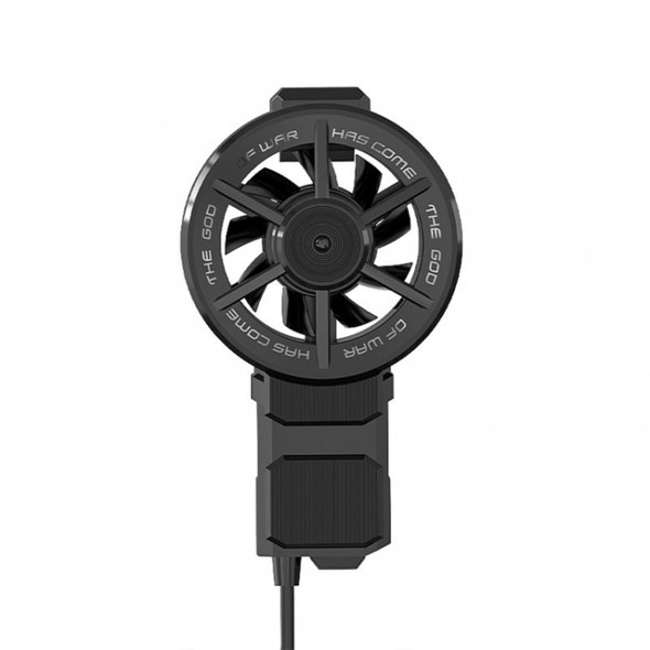 MeMo FL06 USB In-line Fan Mobile Phone Radiator(Black)