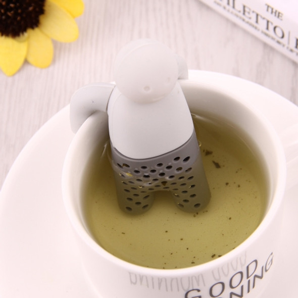 Cute Mr Tea Infuser Silicone Tea Strainers