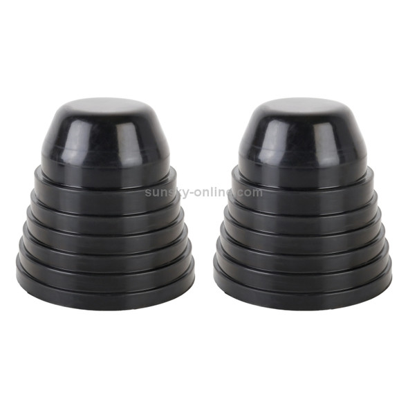 1 Pair Universal Headlight Soft Rubber Dust Cover, Suitable for 70-100cm Inner Diameter