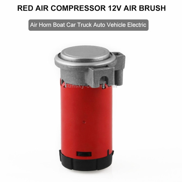 12V Portable Air Compressor for Air Horn Car Truck Vehicle