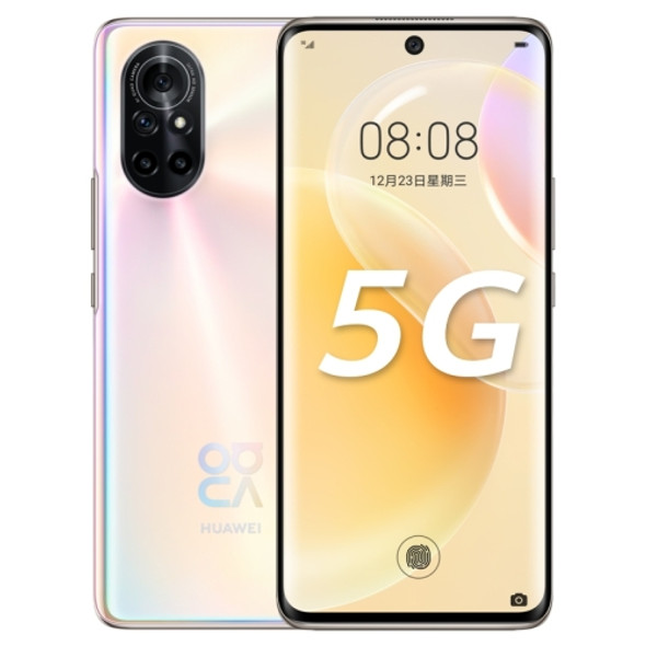 Huawei nova 8 5G ANG-AN00, 8GB+128GB, China Version, Quad Back Cameras, In-screen Fingerprint Identification, 6.57 inch EMUI 11.0 (Android 10)  HUAWEI Kirin 985 Octa Core up to 2.58GHz, Network: 5G, OTG, NFC, Not Support Google Play(Pink)