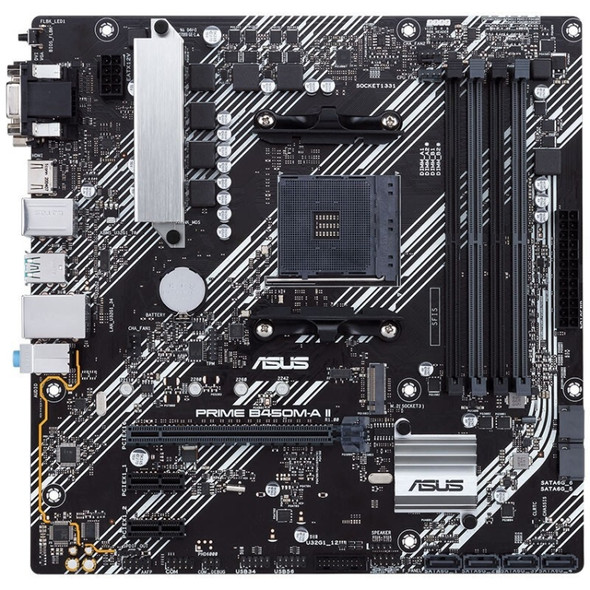 Original ASUS PRIME B450M-A II Desktop Computer Motherboard, Support CPU 3700X/3600X