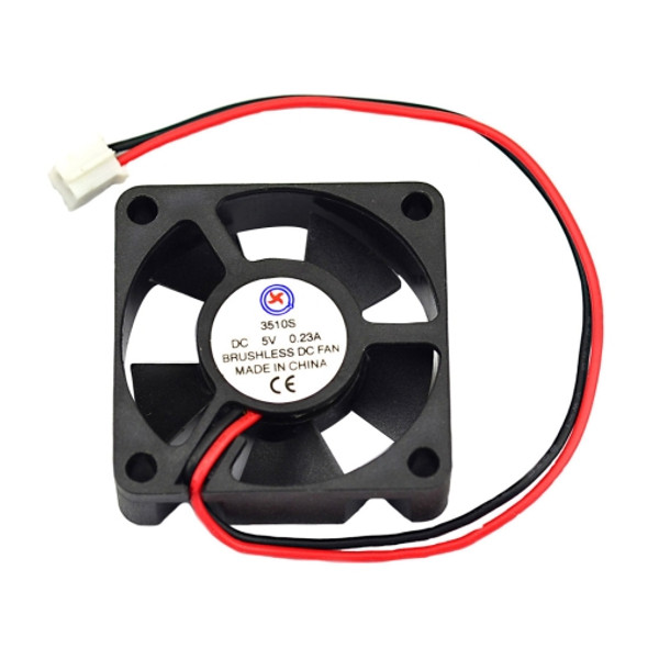 Jtron DC 5V 0.23A 3.5cm Cooling Fan Fan-cooled Radiator Motors Brushless DC Fan for Computers(Black)