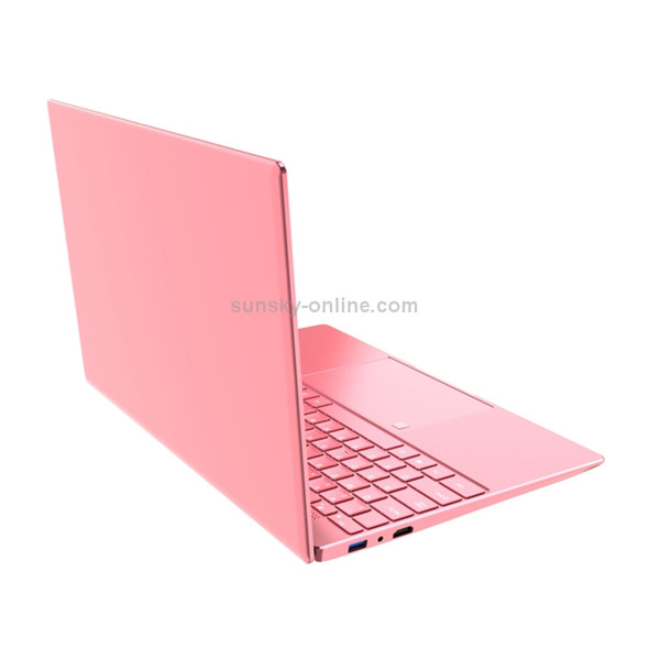 CENAVA F158G Notebook, 15.6 inch, 12GB+128GB, Fingerprint Unlock, Windows 10 Intel Celeron J4125 Quad Core 2.0-2.5GHz, Support TF Card & Bluetooth & WiFi & HDMI, US Plug (Rose Gold)