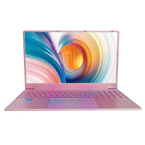 CENAVA F158G Notebook, 15.6 inch, 16GB+128GB, Fingerprint Unlock, Windows 10 Intel Celeron J4125 Quad Core 2.0-2.5GHz, Support TF Card & Bluetooth & WiFi & HDMI, US Plug (Rose Gold)