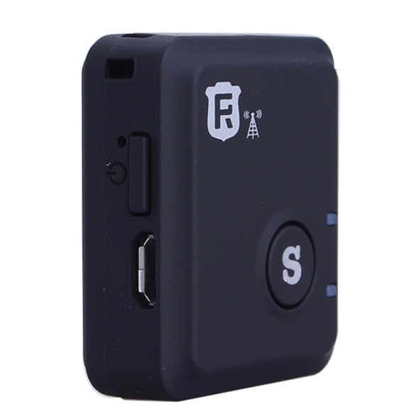 REACHFAR V6+ Real Time GSM Mini LBS Tracker GPRS Tracking SOS Communicator(Black)