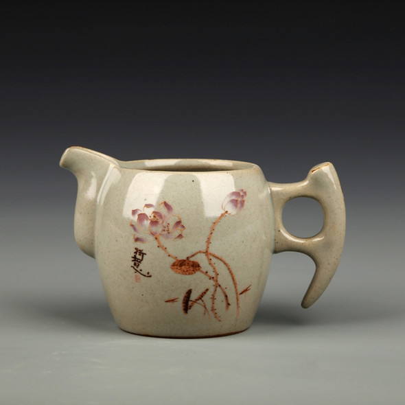 Household Ceramic Fair Mug Tea Separator Kung Fu Teaware Set(Louis Ancient Rhyme)