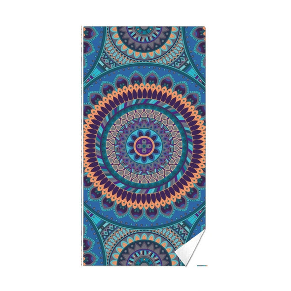 Double-Faced Velvet Quick-Drying Beach Towel Printed Microfiber Beach Swimming Towel, Size: 160 x 80cm(Classic Mandala)