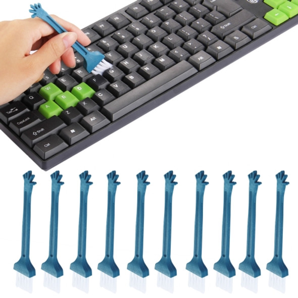 10 PCS Mini Multipurpose Window Groove Keyboard Dust Track  Cleaning Brush