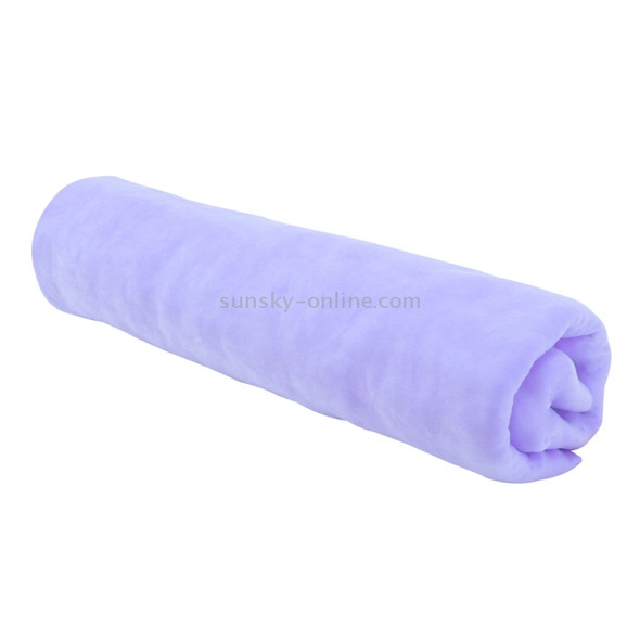 KANEED Synthetic Chamois Drying Towel Super Absorbent PVA Shammy Cloth for Fast Drying of Car, Size: 43 x 32 x 0.2cm(Purple)