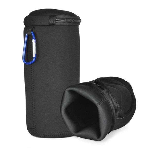 2 PCS Portable Shockproof Bluetooth Speaker Soft Protective Box Storage Bag for JBL Pulse3(Black)