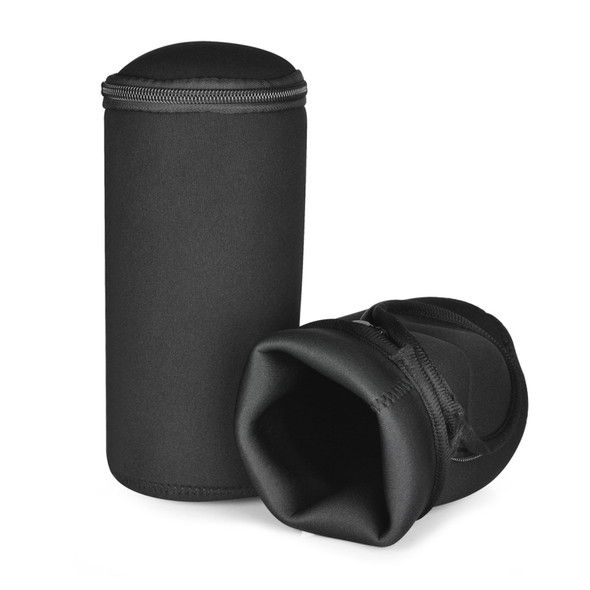 2 PCS Portable Shockproof Bluetooth Speaker Soft Protective Box Storage Bag for JBL Pulse3(Black)