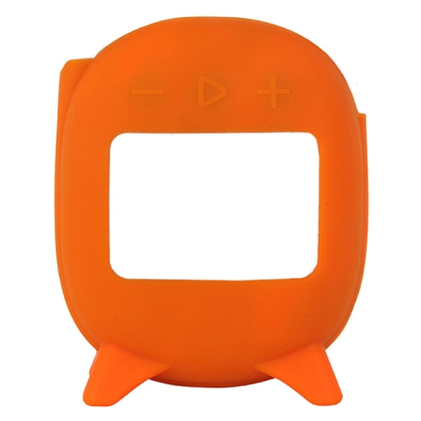 For JBL Clip 4 Bluetooth Speaker Silicone Case Protective Case(Orange )