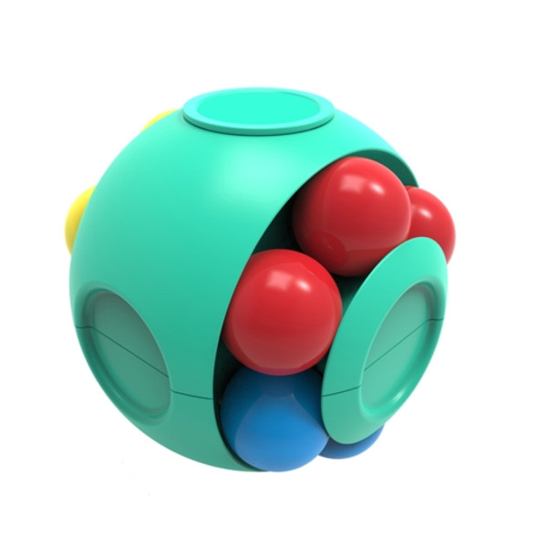 Fidget Spinner Magic Cube Educational Game (Green)