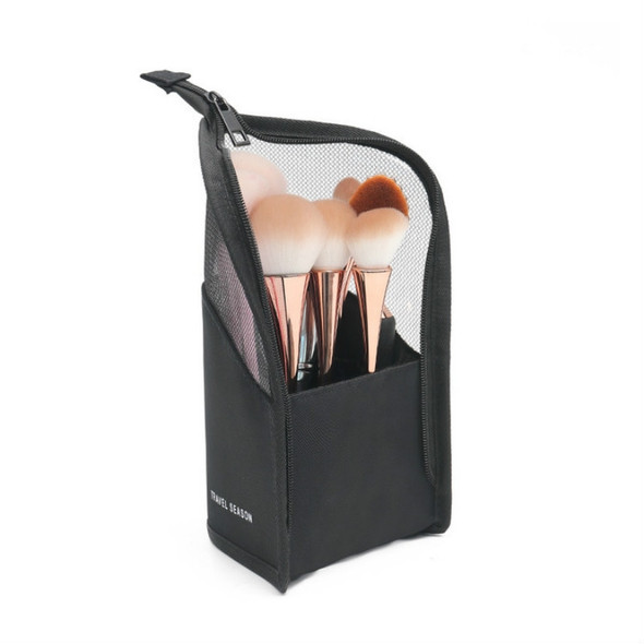 Portable Cosmetics Storage Bag Travel Toiletry Bag, Color:Black