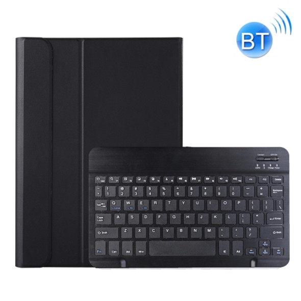 A08 Ultra-thin Bluetooth Keyboard Leather Case For Samsung Galaxy Tab A8 2021 SM-X205 / SM-X200(Black)
