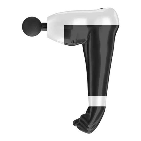 USB Arm Shape Muscle Relaxation Fascia Gun(Black)