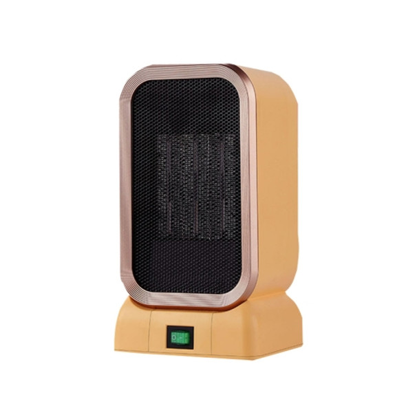 KP-820 Student Dormitory Ceramic Desktop Mini Heater, CN Plug(Light Orange)