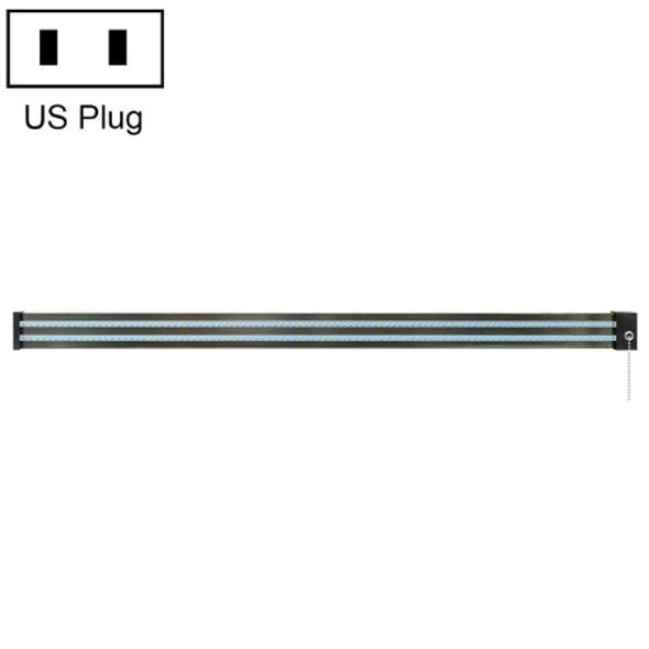 LED Growth Lamp Full Spectrum Plant Light Tube, Style: Small Double Row 100cm(US Plug)