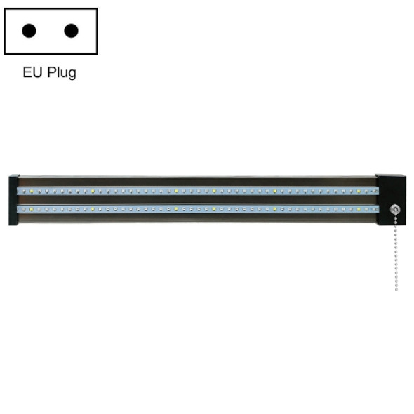 LED Growth Lamp Full Spectrum Plant Light Tube, Style: Small Double Row 50cm(EU Plug)