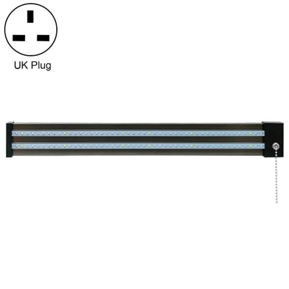 LED Growth Lamp Full Spectrum Plant Light Tube, Style: Small Double Row 50cm(UK Plug)