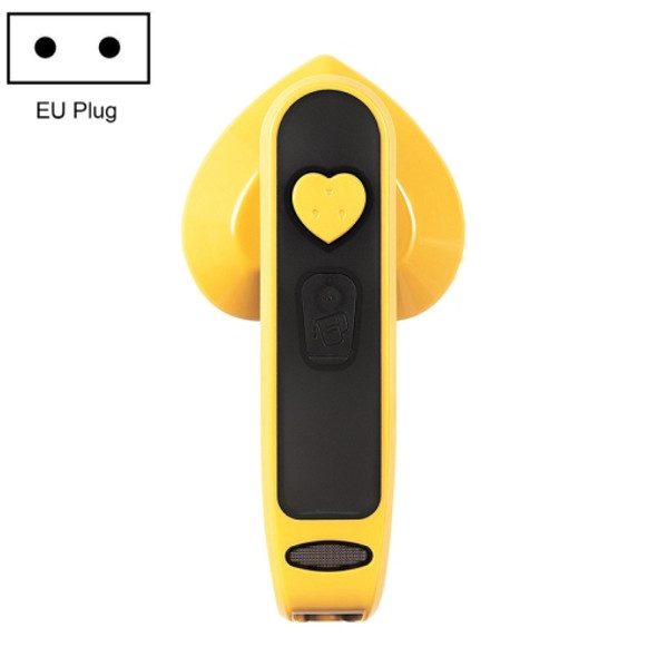 YZ-1110 Handheld Hanging Brush Iron Garment Steam, Product specifications: EU Plug(Yellow)