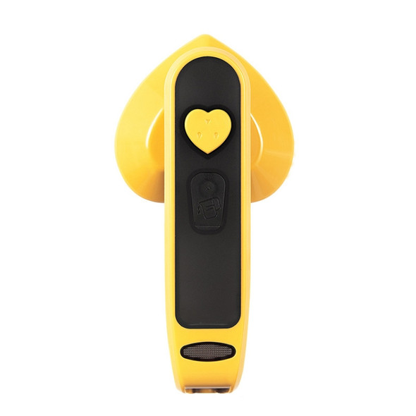 YZ-1110 Handheld Hanging Brush Iron Garment Steam, Product specifications: EU Plug(Yellow)