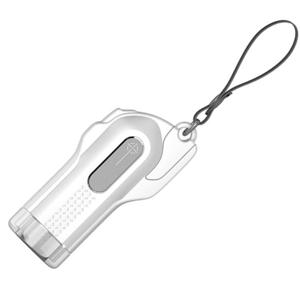 CS-B09 Safety Hammer Tungsten Steel Striker Windows Breaker With Seat Belt Cutter(White)