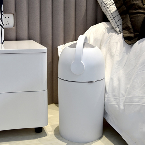 TROTRO EY100 Seal Deodorant Trash Can Large Capacity Diaper Bucket(Porcelain White)