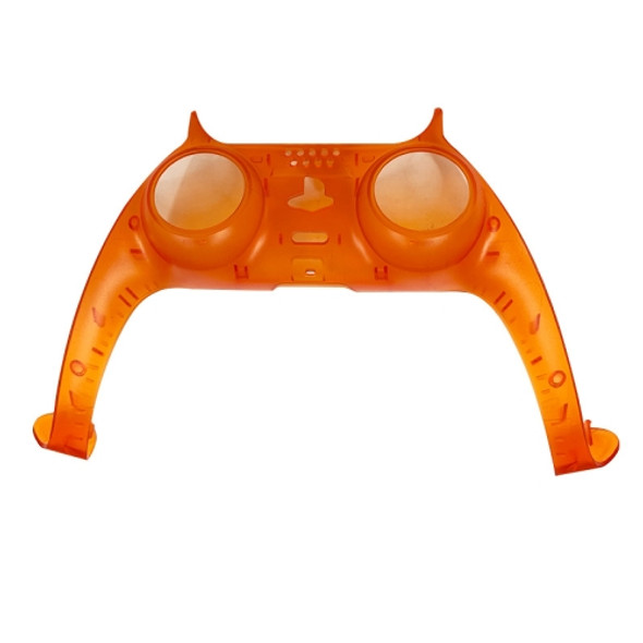 JYS-P5126 Game Handle Decoration Strip Replacement Shell For PS5(Transparent Orange)