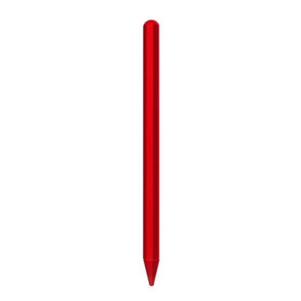 Stylus Pen Silica Gel Protective Case for Apple Pencil 2 (Red)