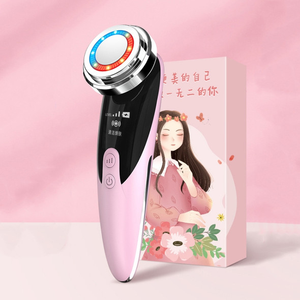Ultrasonic Importer Facial Massage Facial Washing Cleanser Clean Facial Export Importer(Pink)