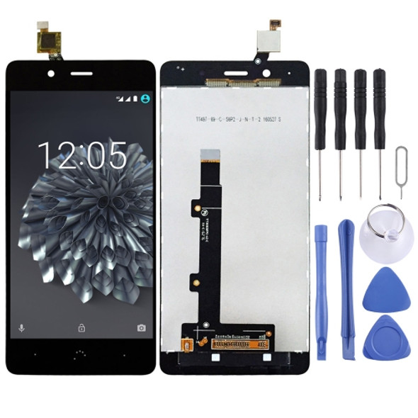 LCD Screen and Digitizer Full Assembly for BQ Aquaris X5 Plus(Black)