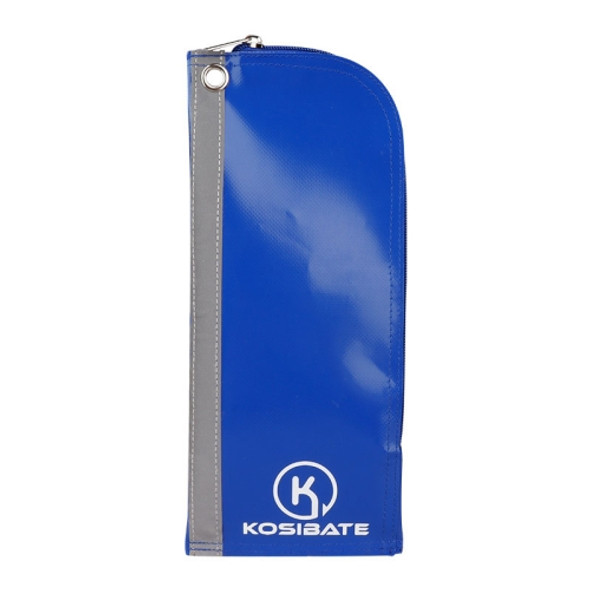 KOSIBATE CL107 PVC Plastic Tool Bag Lightweight Wear-Resistant Hardware Accessories Kit, Specification: Small(Blue)