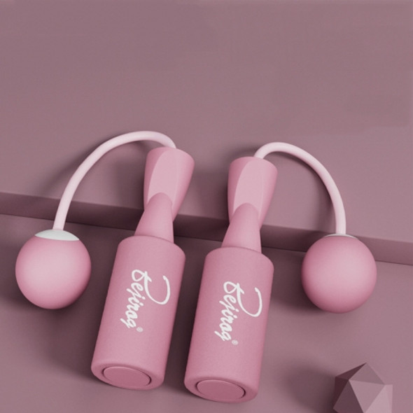 2 PCS Dual-use PVC Skipping Rope For Adults And Children, Style: 30 mm (Pink)