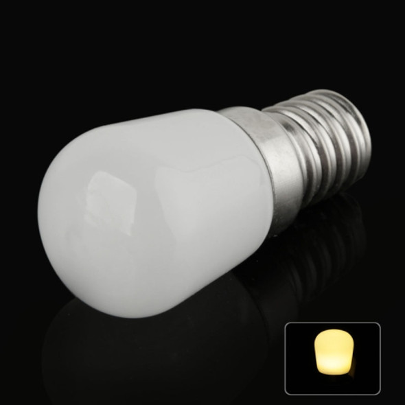 E14 2W Ball Steep Light Bulb, 100LM, 2800-3200K Warm White Light, AC 100-240V