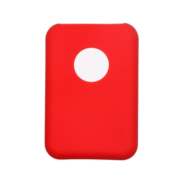 Ultra-Thin Magsafing Silicone Case for Magsafe Battery Pack(Red)