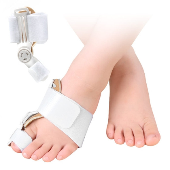 1 Pair Children Day And Night Toe Separator Foot Orthosis(White)