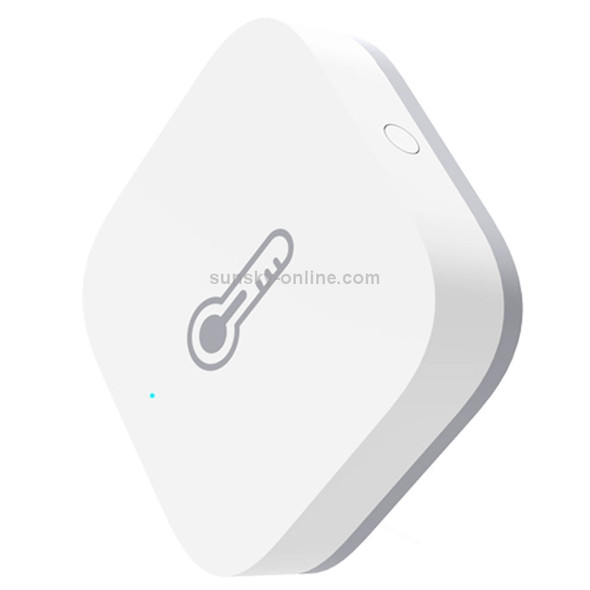 Original Xiaomi Aqara Smart Temperature Humidity Environment Sensor Smart Control via Mihome APP Zigbee Connection, Support Air Pressure, with the Xiaomi Multifunctional Gateway Use (CA1001) (White)