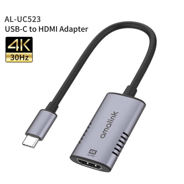 amalink UC523 Type-C / USB-C to HDMI Adapter(Grey)