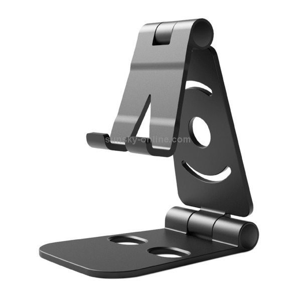 WQ-02 Foldable Creative Lazy Bracket Phone Holder (Black)