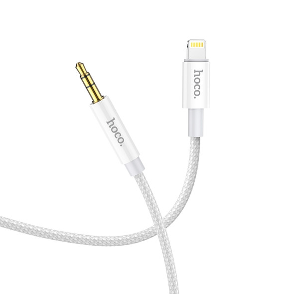 hoco UPA19 8 Pin Digital Audio Conversion Cable, Length: 1m(Silver)