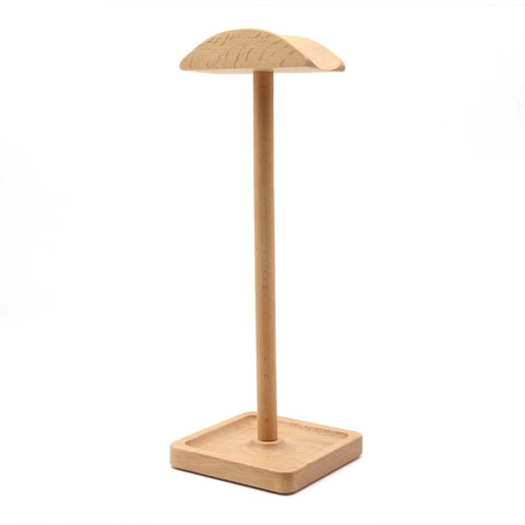 AM-EJZJ001 Desktop Solid Wood Headset Display Stand, Style: E